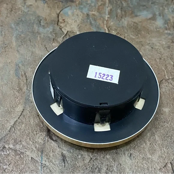 Vintage MCM Mid Century Modern Heavy Green Desk Clock - Picture 12 of 14